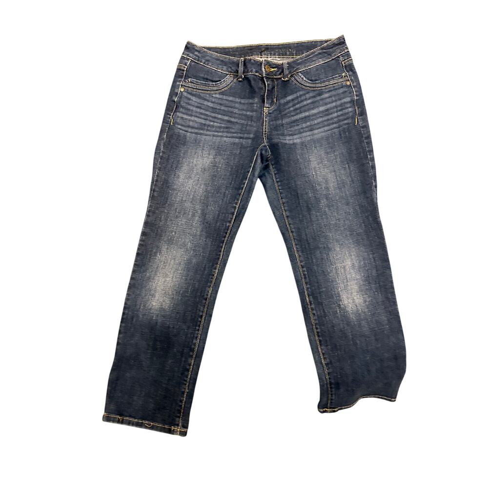 Simply Vera Vera Wang Jeans Womens Size 8 Dark Wash Bootcut Stretch Denim